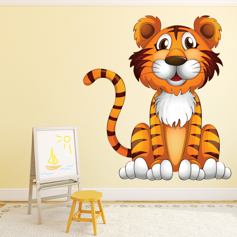 Cute Tiger Wall Sticker Wall Sticker