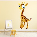 Cute Giraffe Nursery Wall Sticker - Mod7