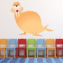 Cute Walrus Wall Sticker