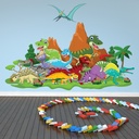 Dinosaur World Jurassic Wall Sticker