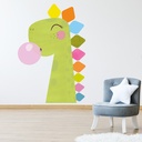 Dinosaur Bubble Gum Wall Sticker by Les Petits Buttons