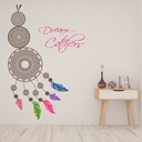 Dreamcatcher Dreams Feathers Wall Sticker