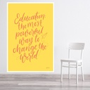 Education for Change Wall Sticker by Becky Thorns