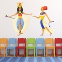 Egyptian Queen History Classroom Wall Sticker