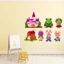 Fairytale Castle Wall Sticker Set