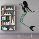Fairytale Mermaid Wall Sticker - Mod9