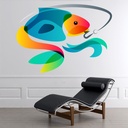 Fishing Logo Wall Sticker