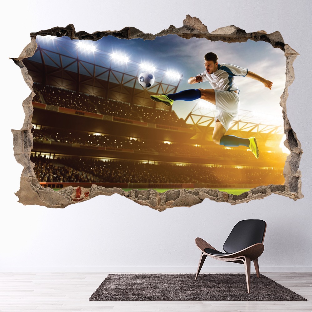 Football Strike 3D Hole In The Wall Sticker
