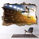 Football Strike 3D Hole In The Wall Sticker