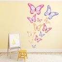 Flutter Butterflies Wall Sticker Set