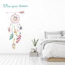 Follow Your Dreams Dreamcatcher Wall Sticker