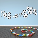 Football Headboard Banner Wall Sticker