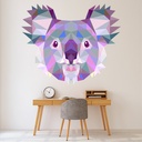 Geometric Koala Wall Sticker