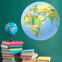 Globe World Map Wall Sticker