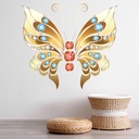 Gold Butterfly Wall Sticker