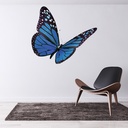 Blue Butterfly Wall Sticker