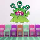 Green Monster Wall Sticker Wall Sticker