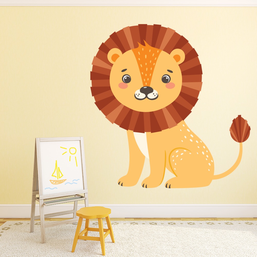 Lion Nursery Wall Sticker