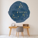 Horoscope Scorpio Wall Sticker by Moira Hershey
