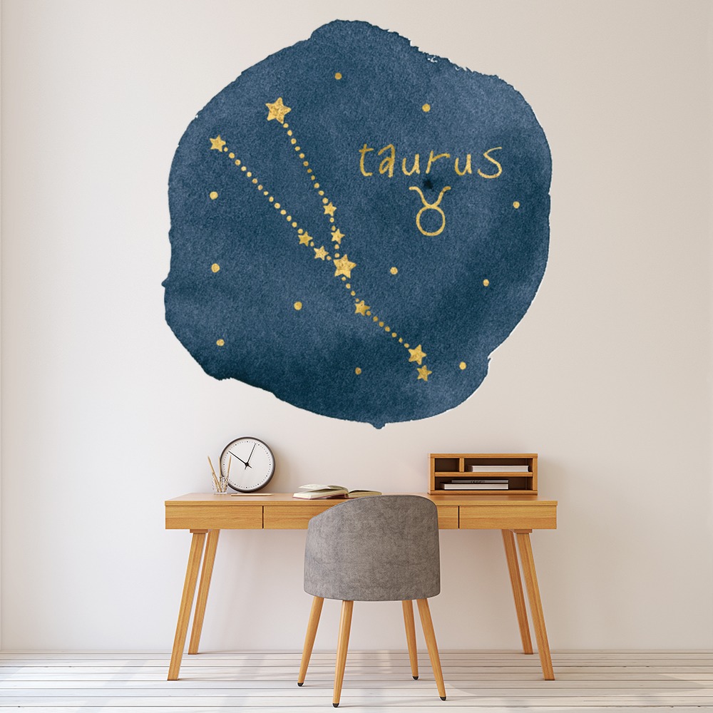 Horoscope Taurus Wall Sticker by Moira Hershey
