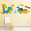 Jurassic Dinosaur Scene Wall Sticker