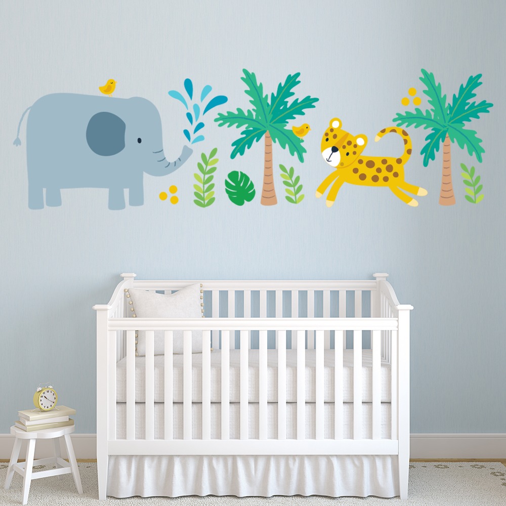 Jungle Wall Sticker by Klara Hawkins