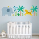 Jungle Wall Sticker by Klara Hawkins