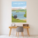 Lake District Wall Sticker by Julia Seaton