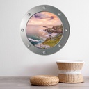 Lands End Sunset Porthole Wall Sticker