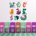 Fun Dragon Wall Sticker