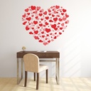Love Hearts Love Romance Wall Sticker