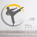 Martial Arts Karate Wall Sticker - Mod3