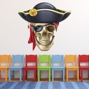 Pirate Skull Wall Sticker