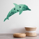 Ocean Dolphin Wall Sticker