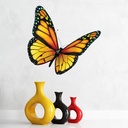 Orange Butterfly Wall Sticker