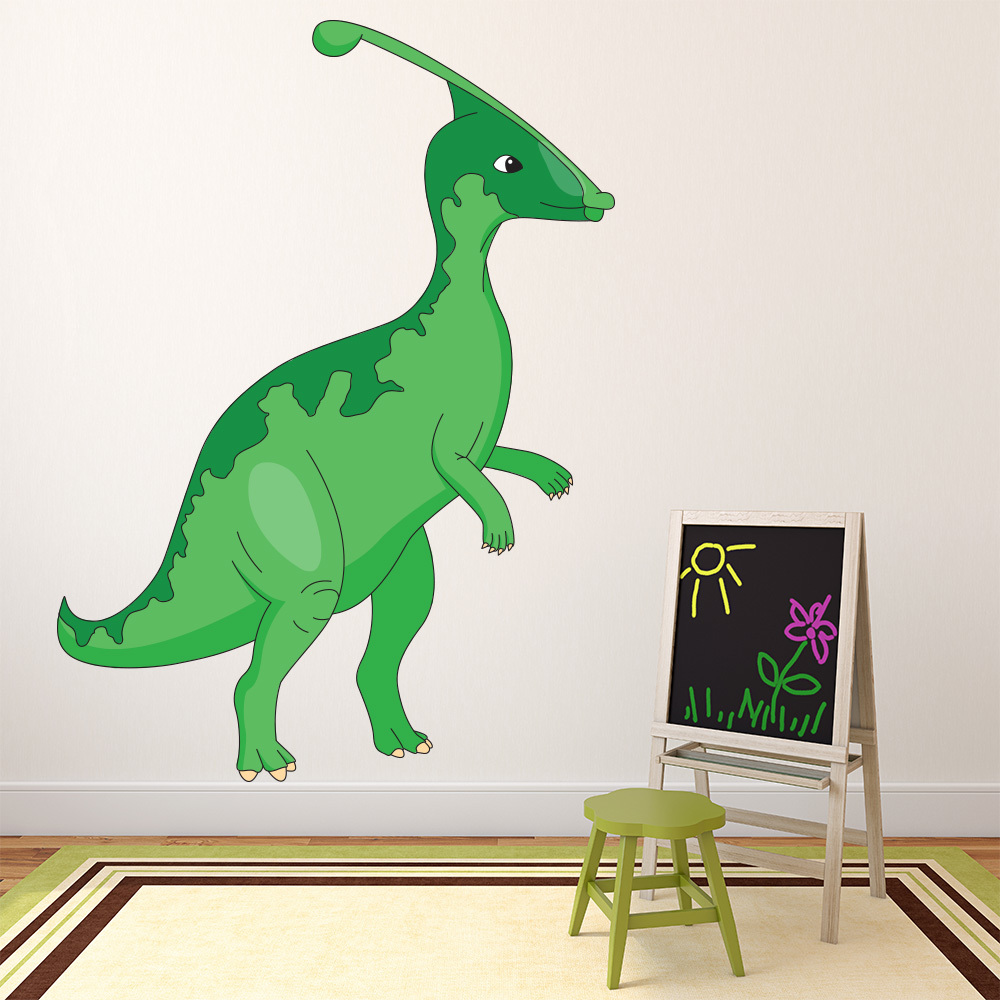 Parasaurolophus Dinosaur Wall Sticker - Mod9