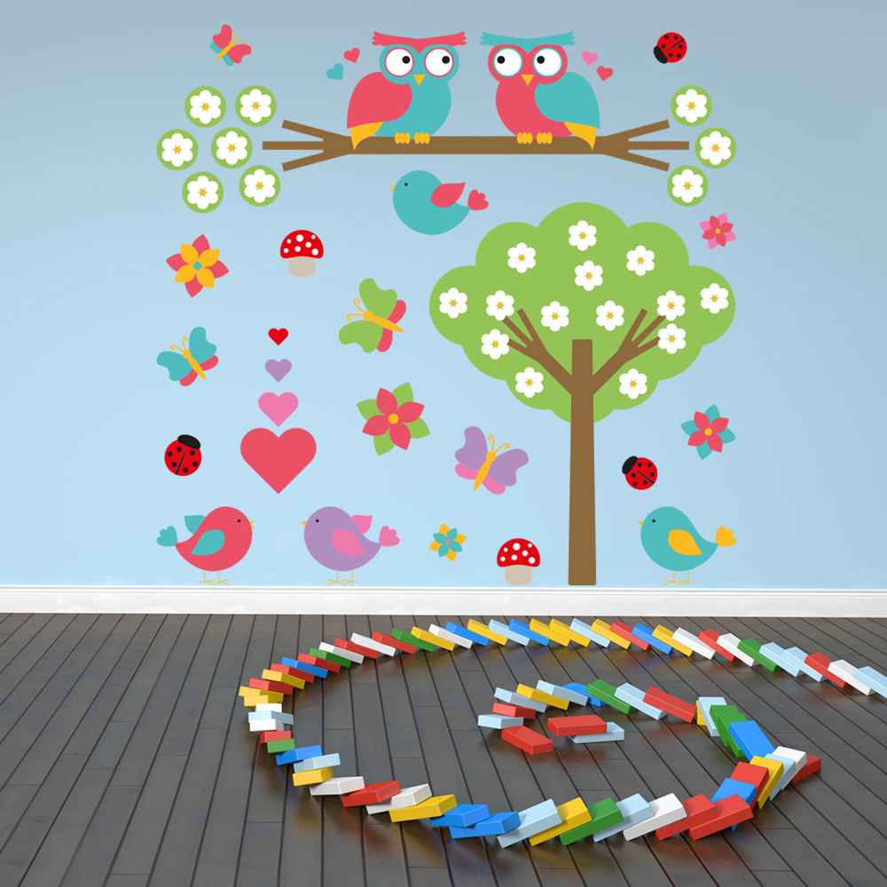 Owl Tree Wall Sticker Set Wall Sticker