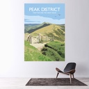 Peak District Wall Sticker by Julia Seaton