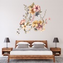 Vintage Flowers Wall Sticker