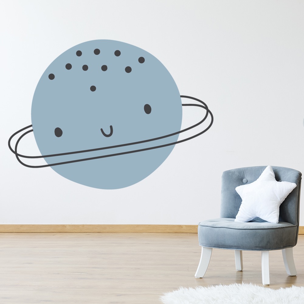 Planet Space Nursery Wall Sticker