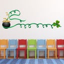 Pot Of Gold Irish Luck Wall Sticker