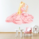 Princess Kitten Wall Sticker