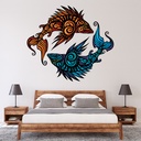 Pisces Star Sign Zodiac Wall Sticker