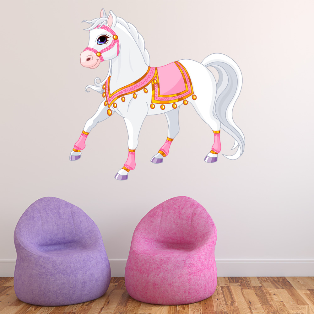 Princess Horse Fairytale Wall Sticker