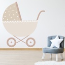Pram Nursery Wall Sticker