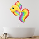 Rainbow Fish Wall Sticker