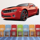 Red Camaro Car Wall Sticker
