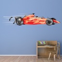 Red F1 Race Car Wall Sticker