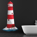 Red Lighthouse Wall Sticker Wall Sticker