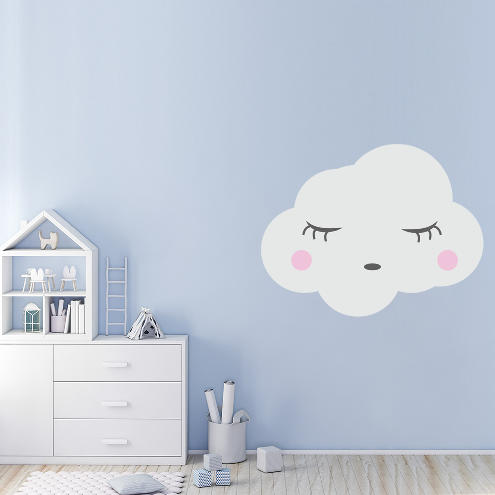 Sleeping Cloud Nursery Wall Sticker